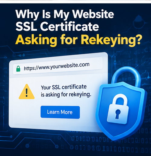 Why Is My Website SSL Certificate Asking for Rekeying?
